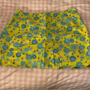 Lilly Pulitzer Lion & Flower Skirt